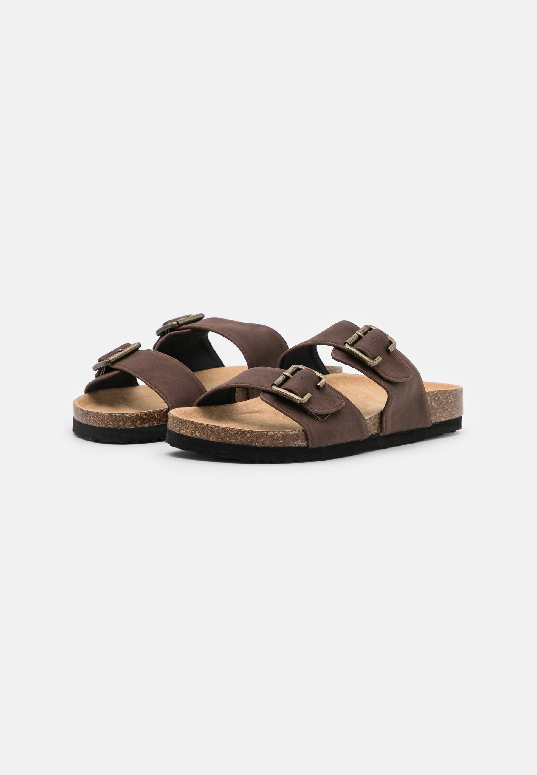 Anna Field Slippers - Dark Brown