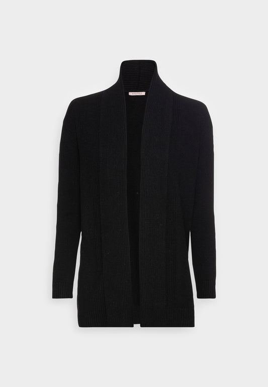 Anna Field Ribbed Fold Collar - Cardigan