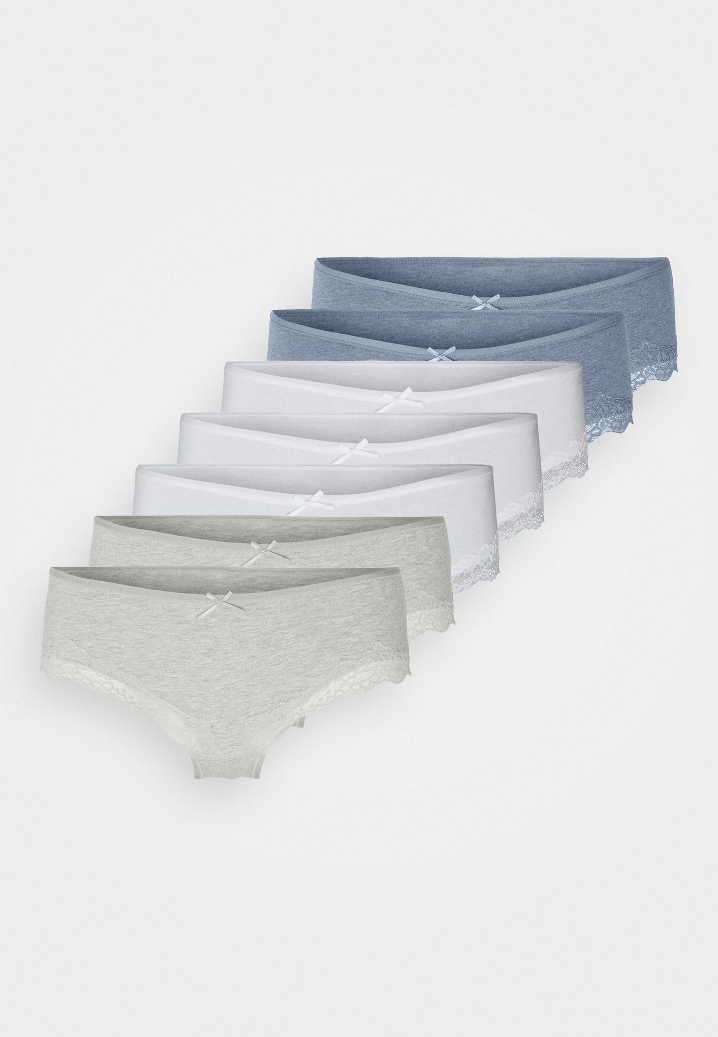 Anna Field 7 Pack - Briefs - Blue/Grey/White