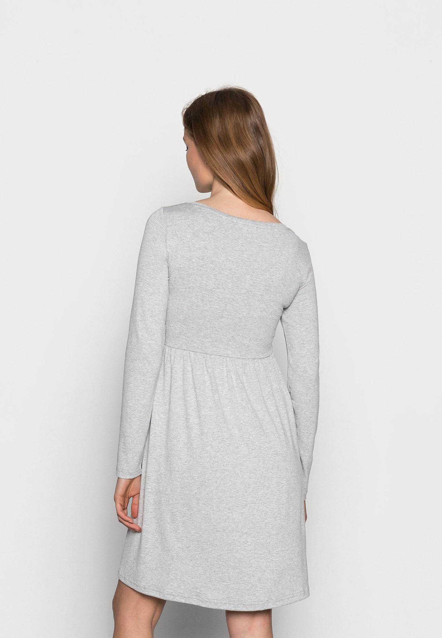  Nursing - Jersey Dress - Jersey Dress - Grey