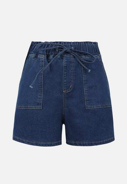 Anna Field Denim Shorts - Light Blue Wash