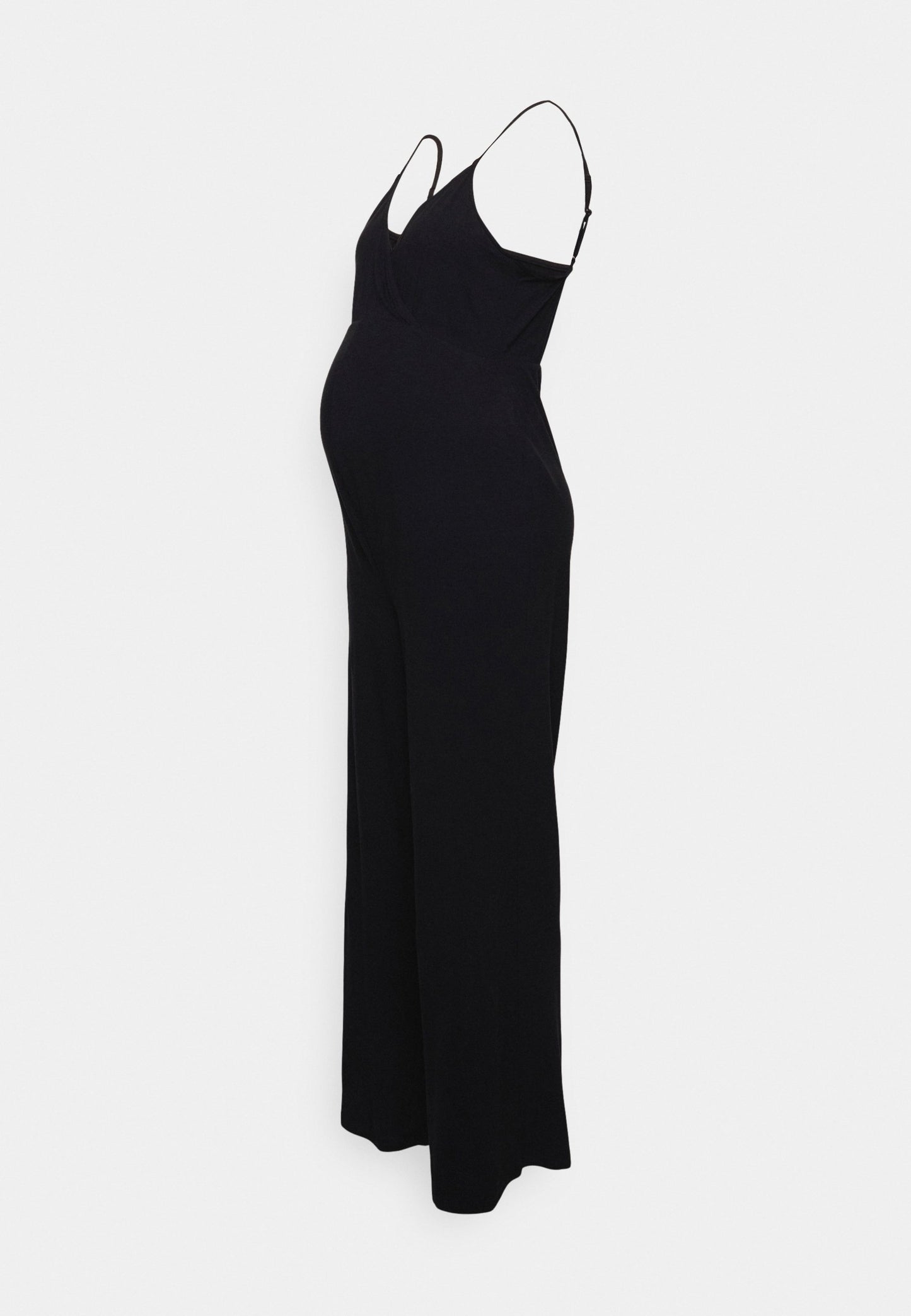  Strappy Drappy Cintered- Jumpsuit - Black