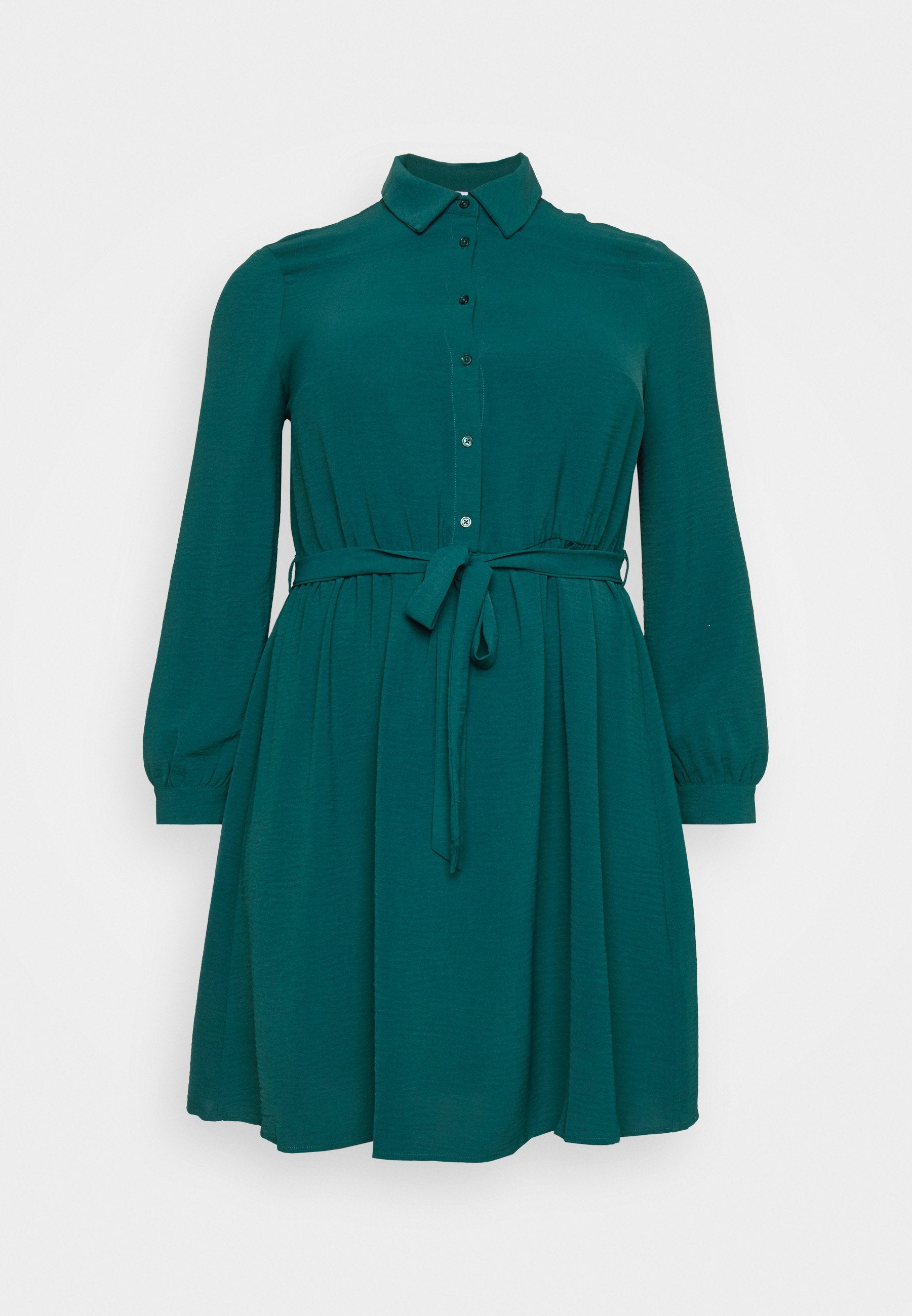  Shirt Dress - Dark Green