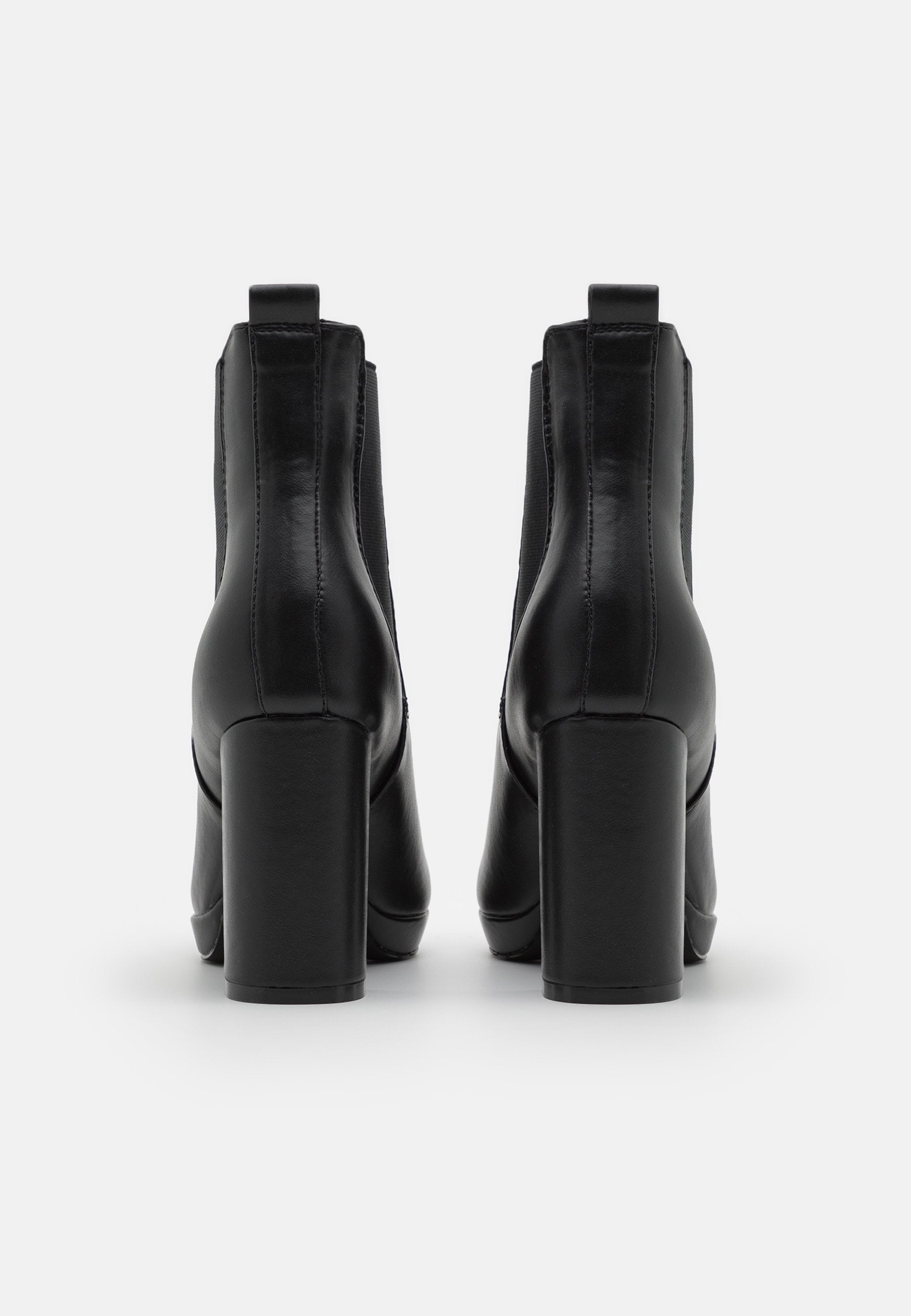 Anna Field High Heeled Ankle Boots - Black