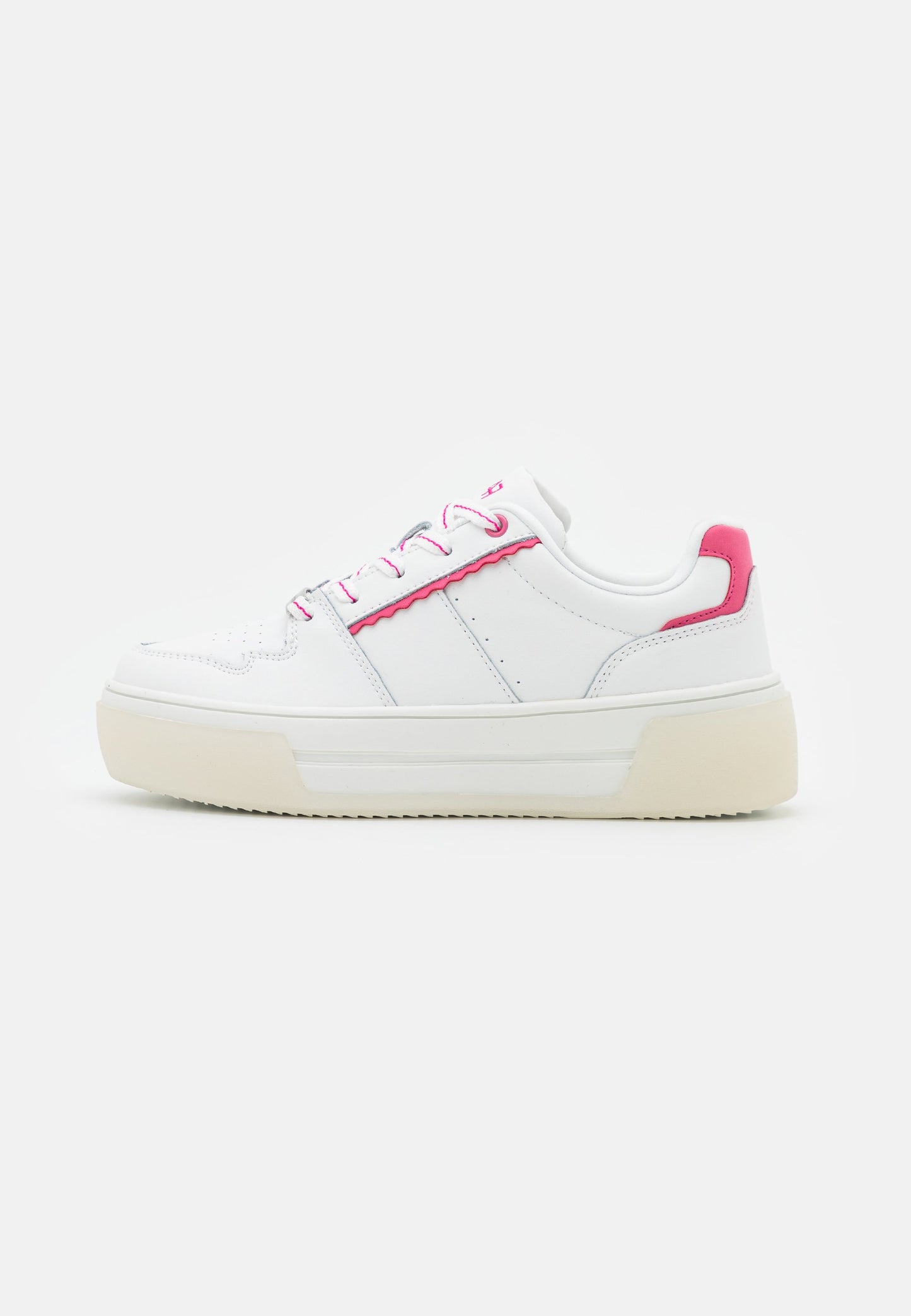 Anna Field Leather - Trainers - White/Pink