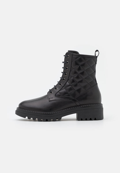 Anna Field Leather - Lace-Up Ankle Boots - Black