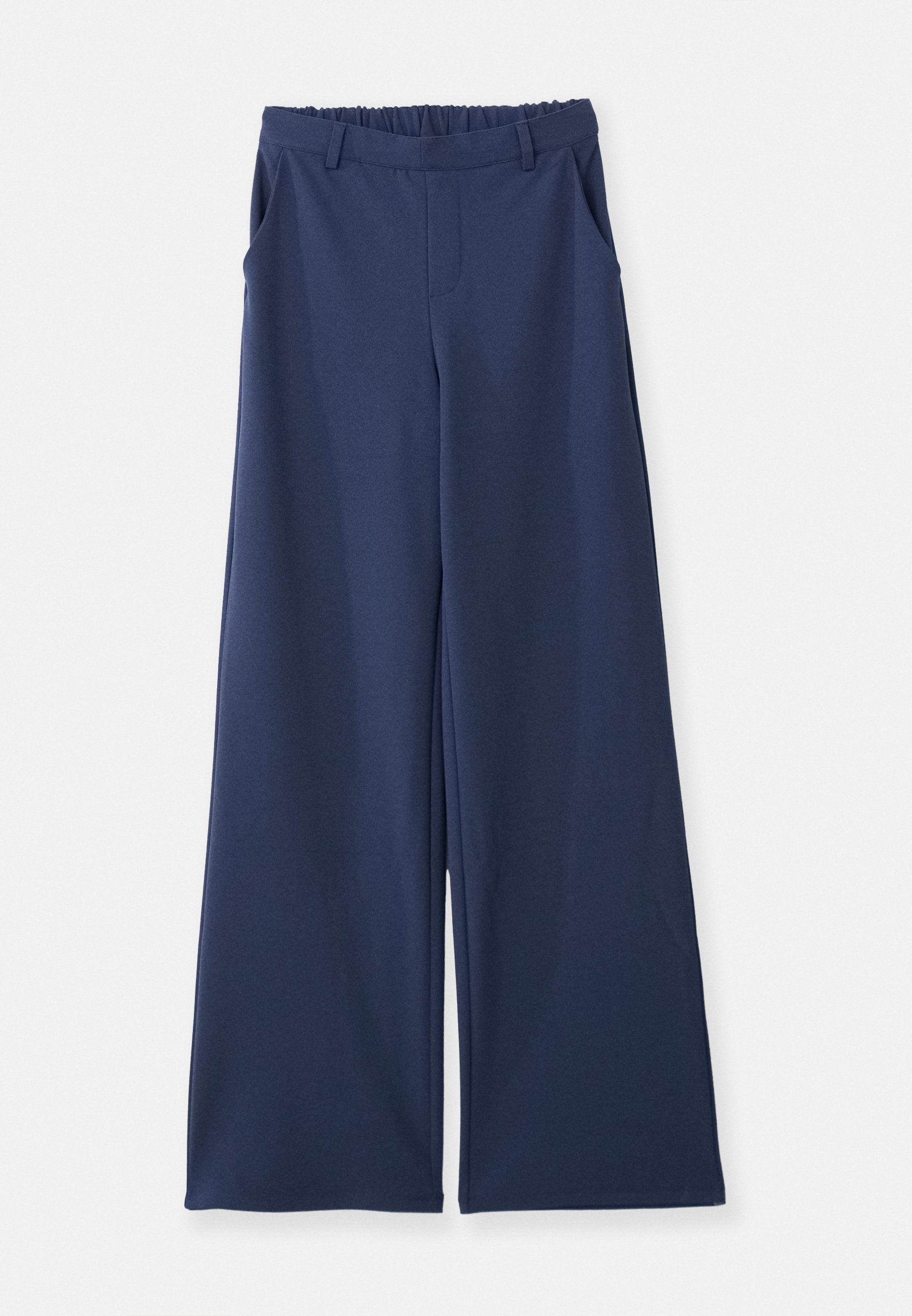 Anna Field ADAPTIVE WIDE LEG PANTS - Trousers - Dark Green