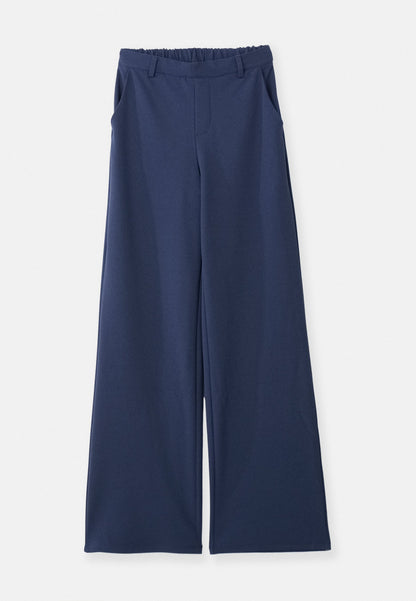 Anna Field ADAPTIVE WIDE LEG PANTS - Trousers - Dark Green