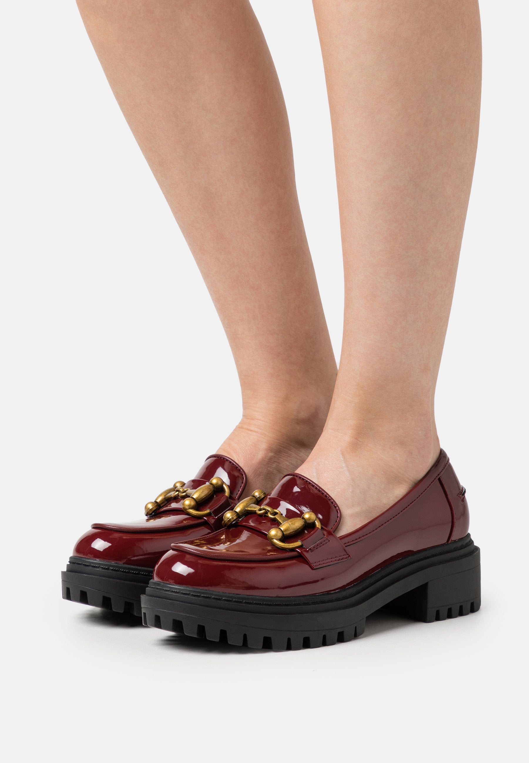 Anna Field Slip-Ons - Red