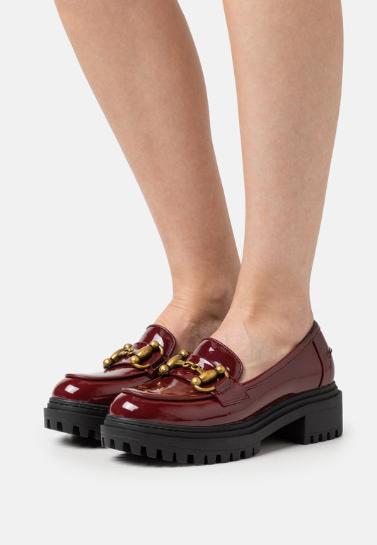 Anna Field Slip-Ons - Red