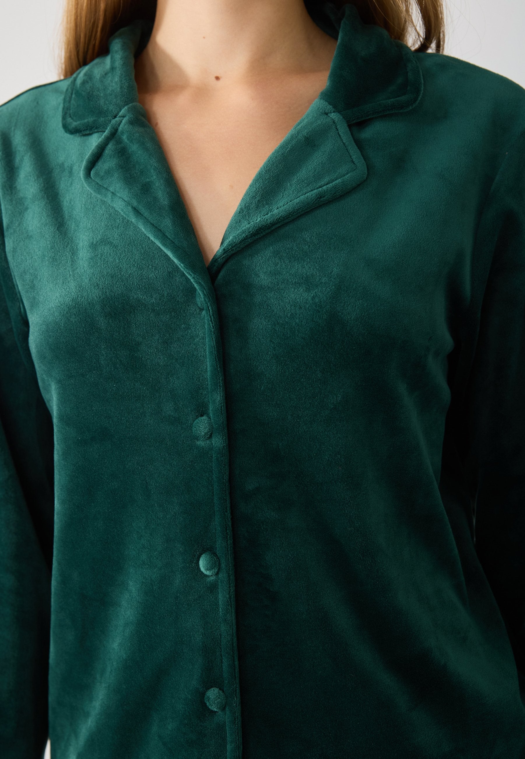Anna Field SET - Pyjama Set - Dark Green