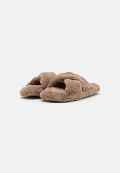 Anna Field Slippers - Taupe