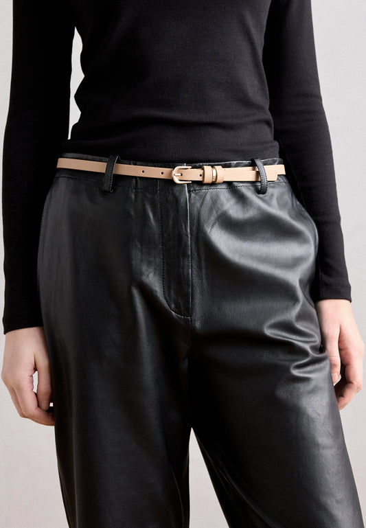 Anna Field 2 PACK - Belt - Black/beige