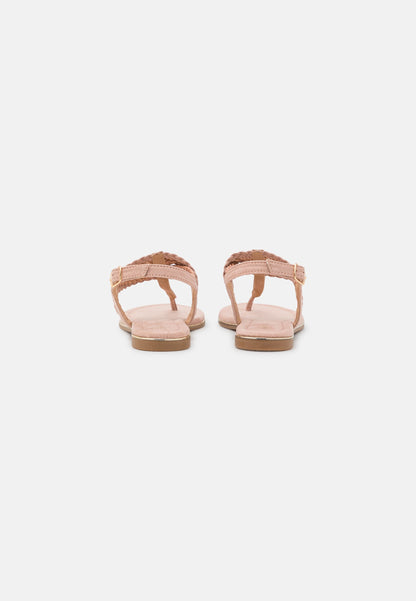 Anna Field T-Bar Sandals - Rose Gold-Coloured