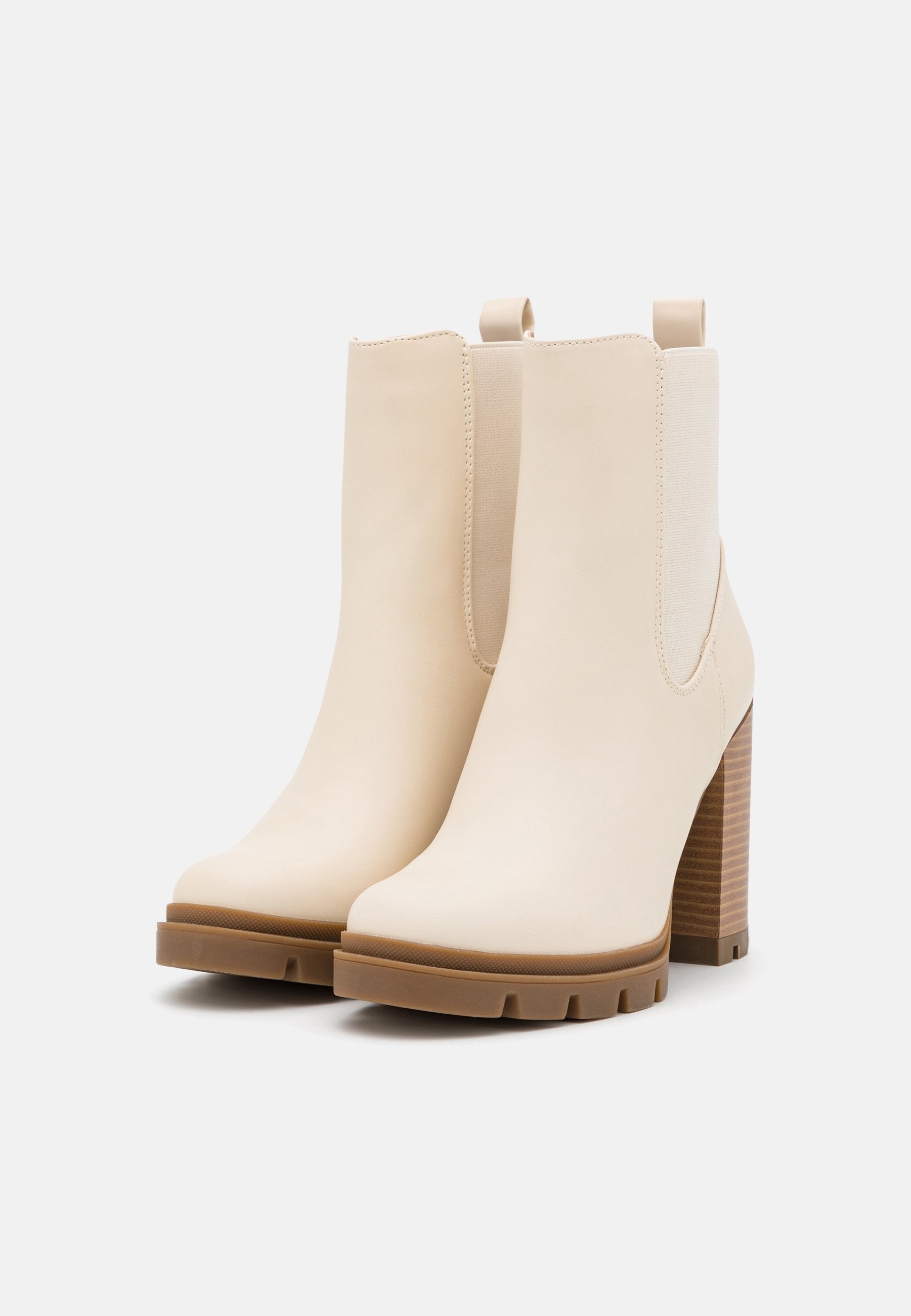 Anna Field Classic Ankle Boots - Beige