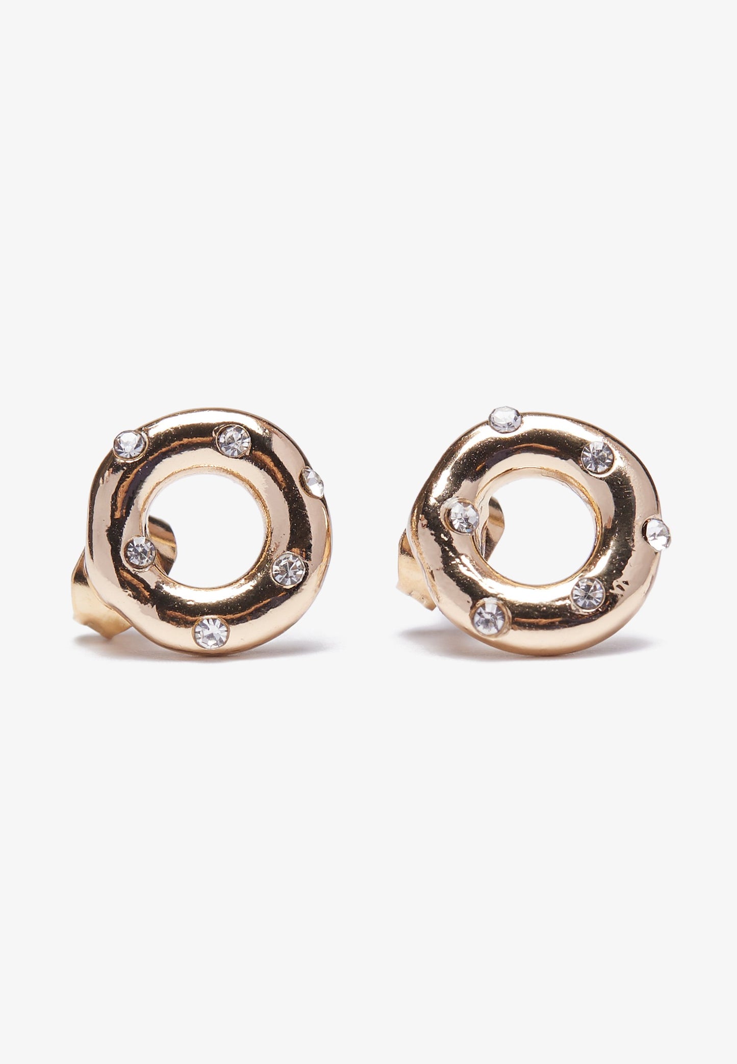 Anna Field 3 PACK - Earrings - Shiny Gold-coloured