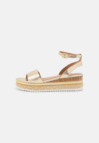 Anna Field Platform Sandals - Gold