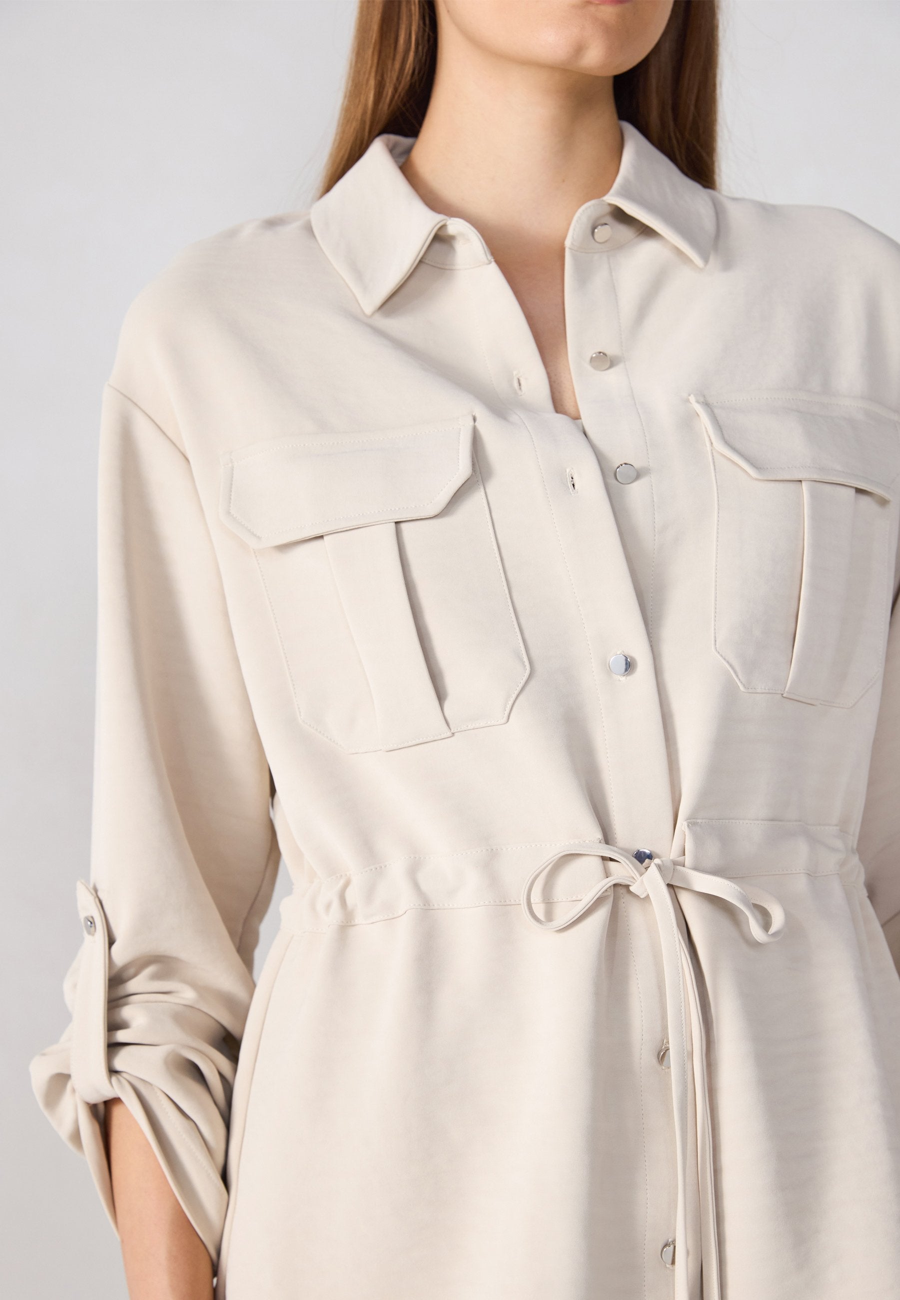 Anna Field Button-down Blouse - Beige