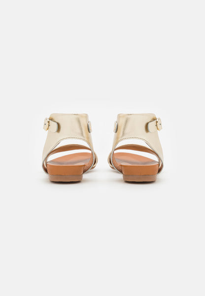 Anna Field Leather- Sandals - Gold