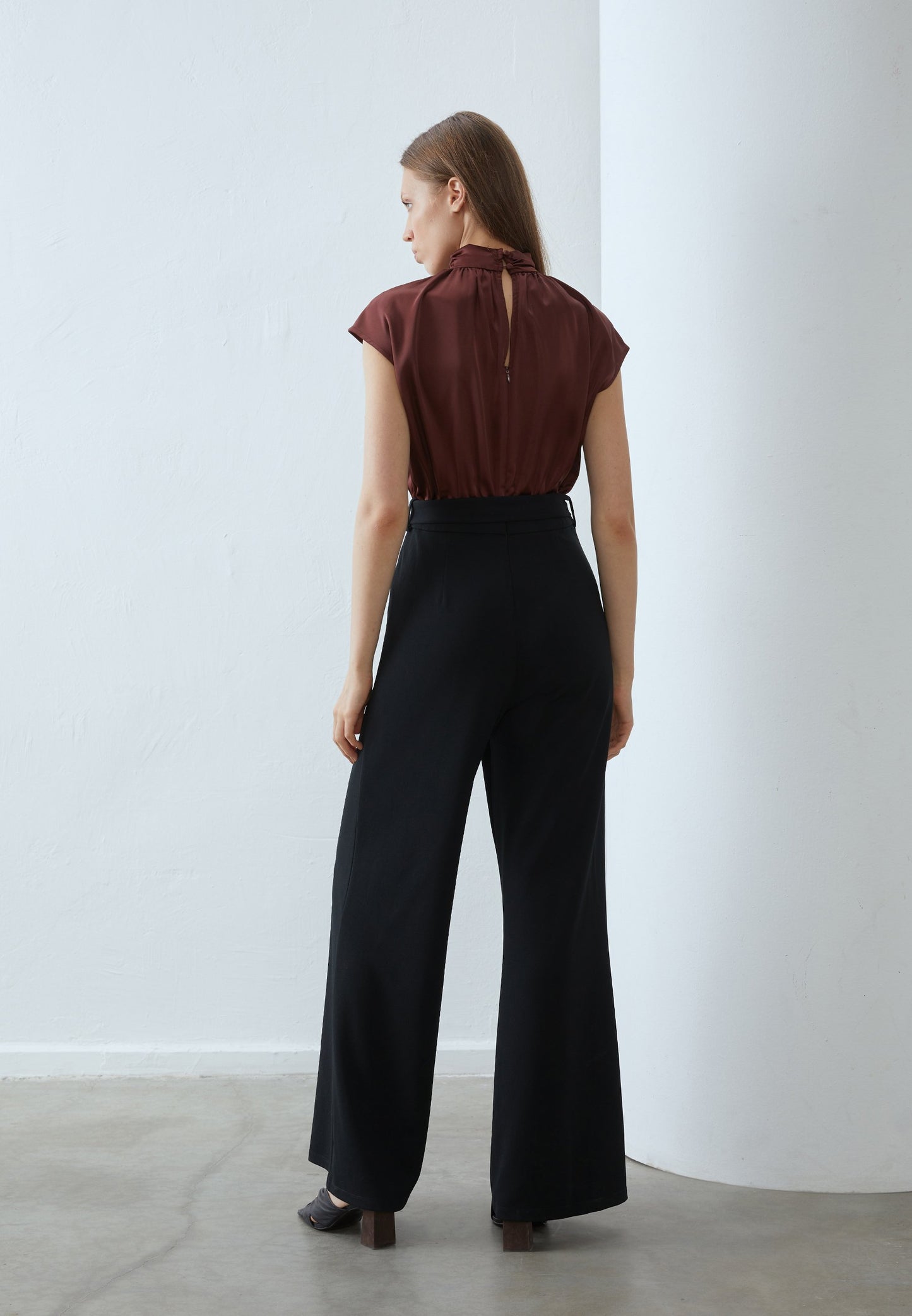 Anna Field Jumpsuit - Brown/dark Blue