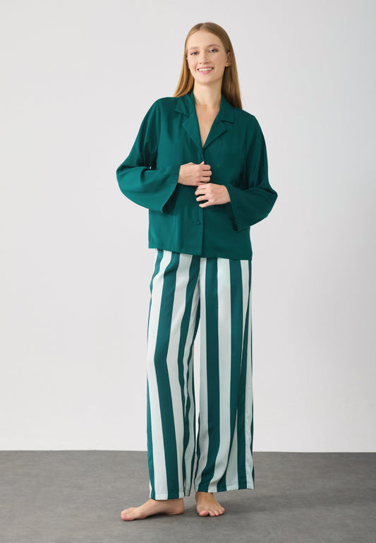 Anna Field SET - Pyjama Set - Green