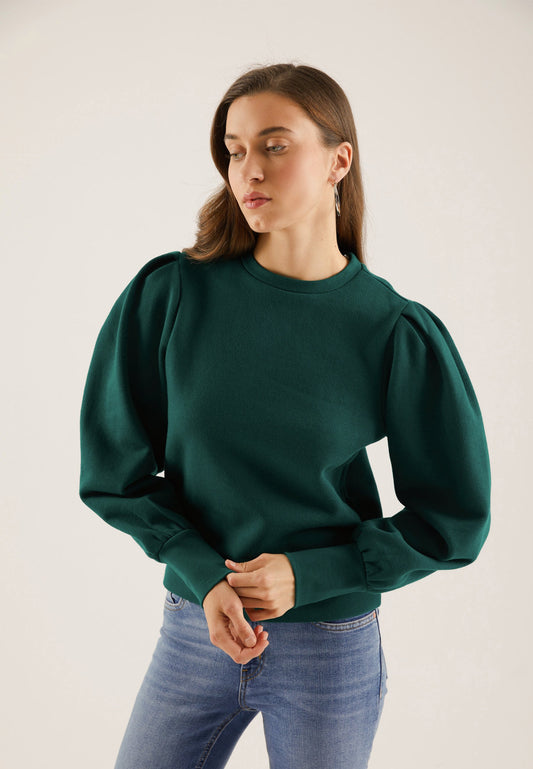 Anna Field Sweatshirt - Evergreen