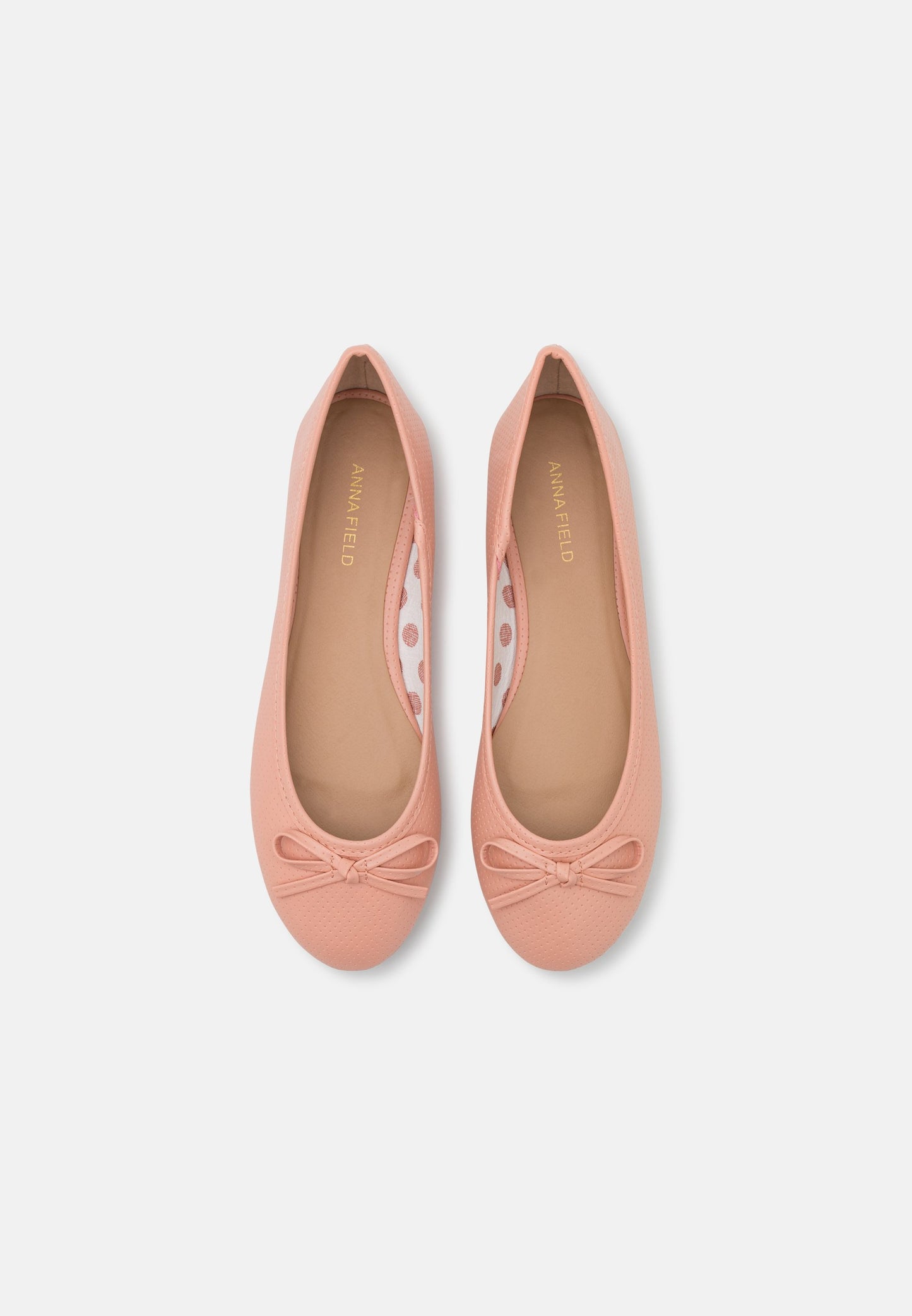 Anna Field 2 Pack - Ballet Pumps - Gold/Pink