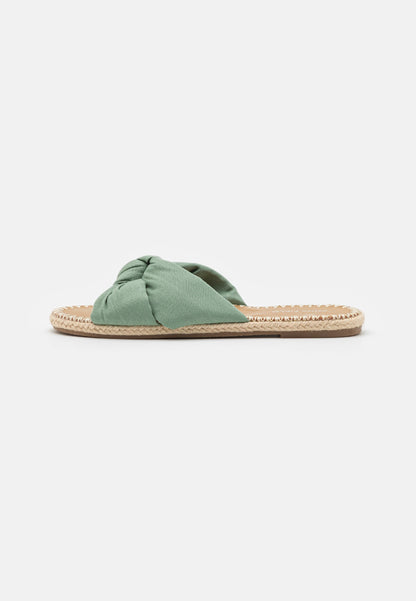 Anna Field Mules - Mint