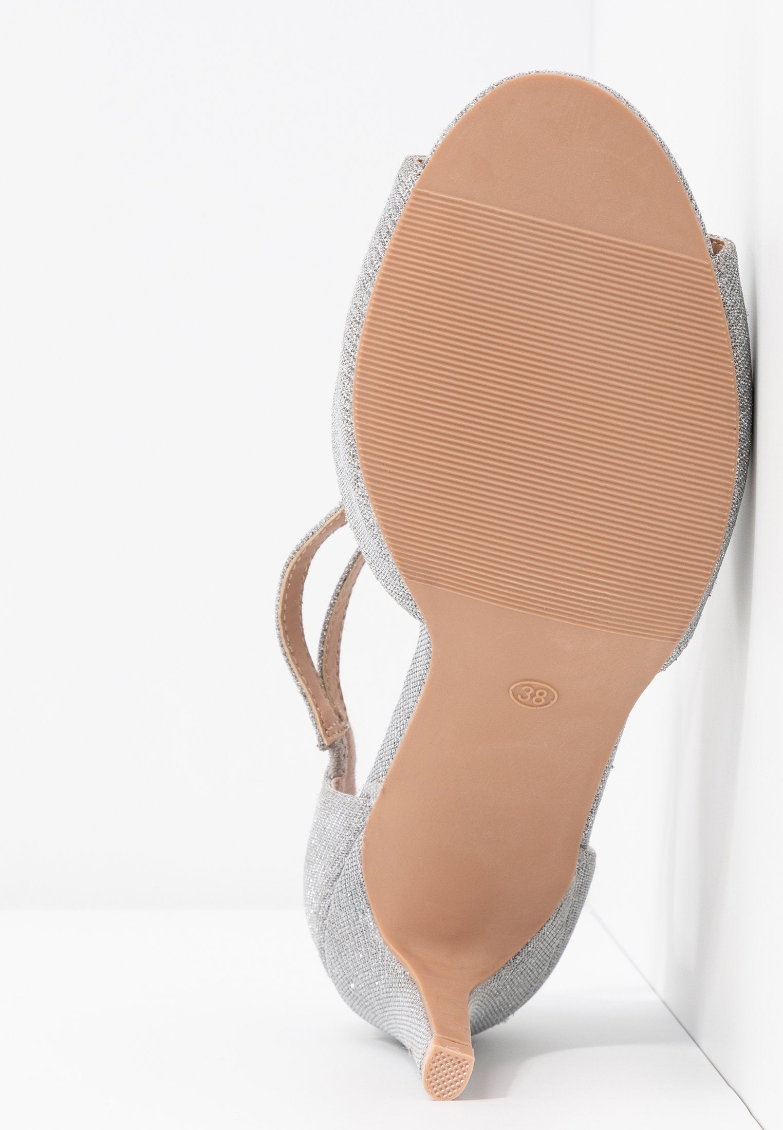 Anna Field High Heeled Sandals - Silver
