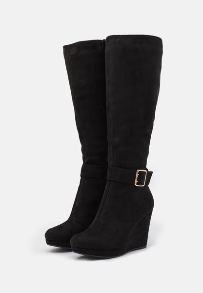 Anna Field Platform Boots - Black
