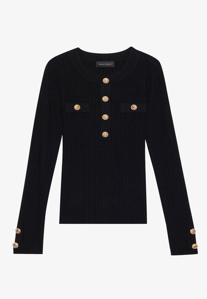 Anna Field Jumper - Aventurine