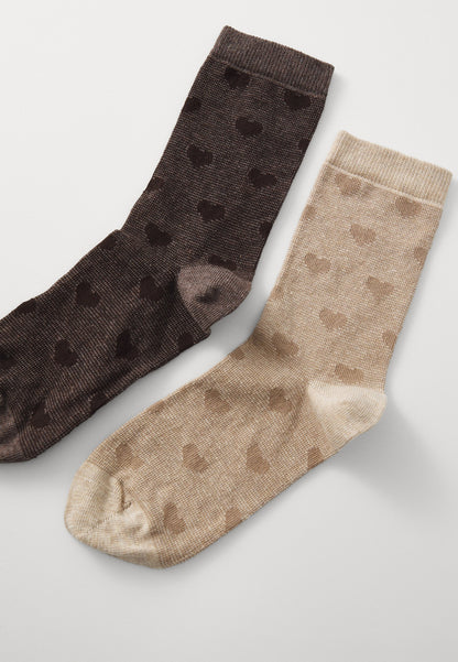 Anna Field 5 PACK - Socks - Beige/light Brown
