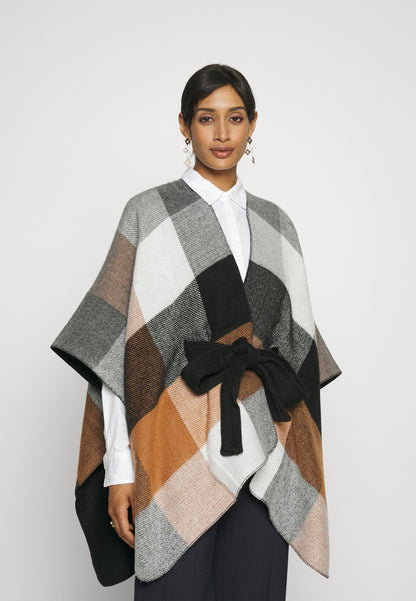 Anna Field Cape - Brown/black