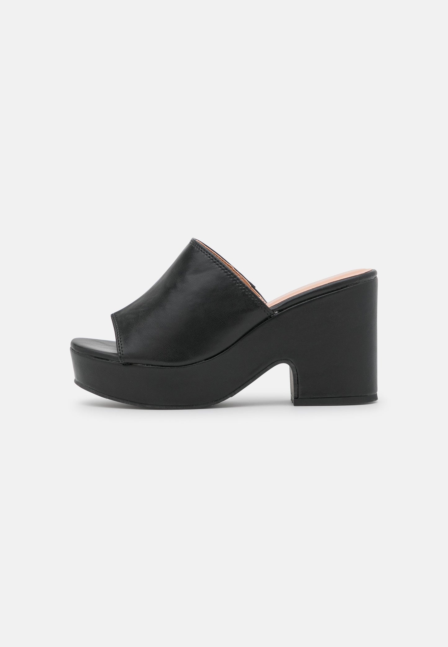  Wide Fit - Heeled Mules