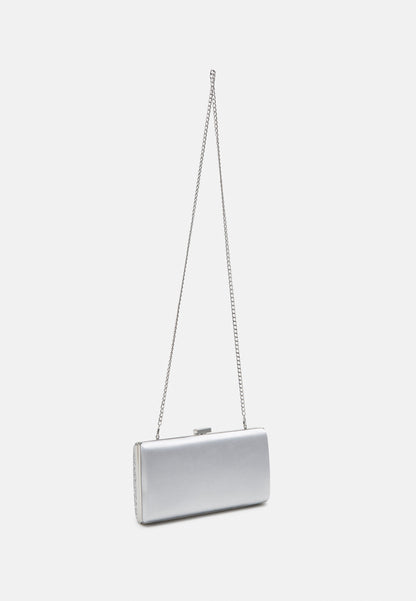 Anna Field Clutch -Silver