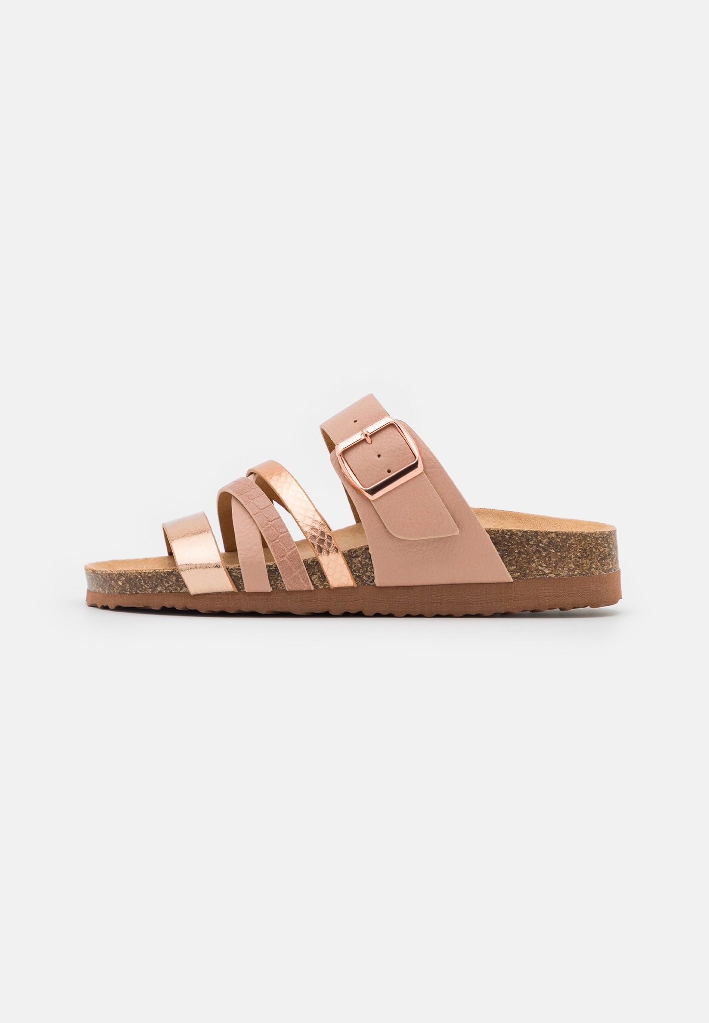 Anna Field Mules - Rose Gold-Coloured