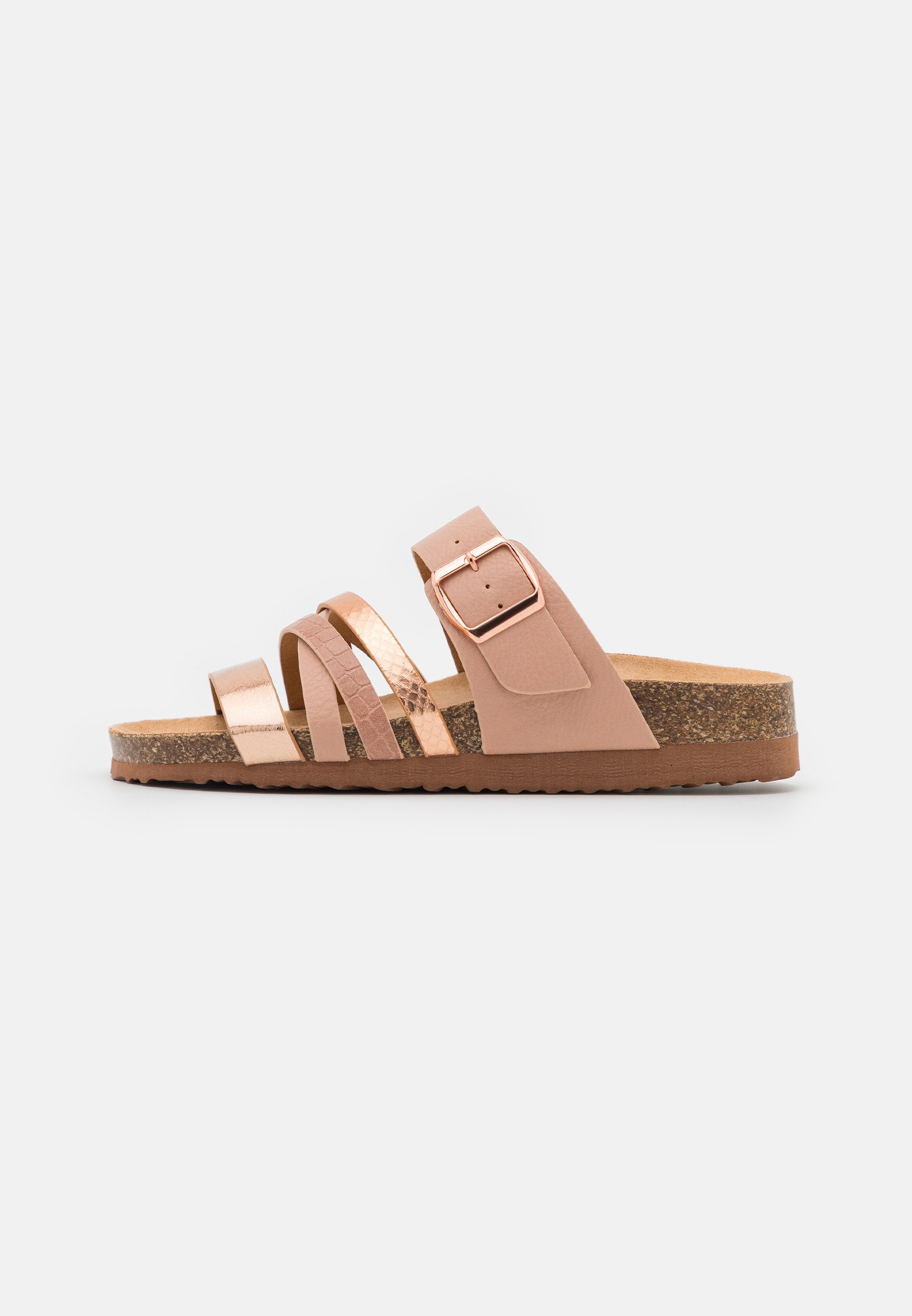 Anna Field Mules - Rose Gold-Coloured
