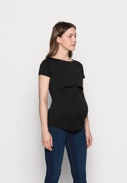  Nursing 2Er Pack - Basic T-Shirt - Basic T-Shirt - Dark Blue/Black