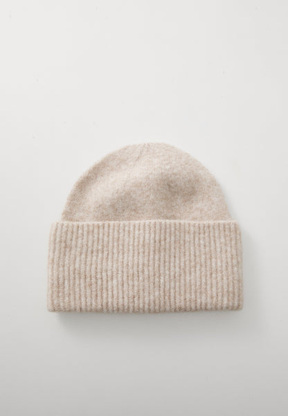 Anna Field SET - Beanie - Beige/nut