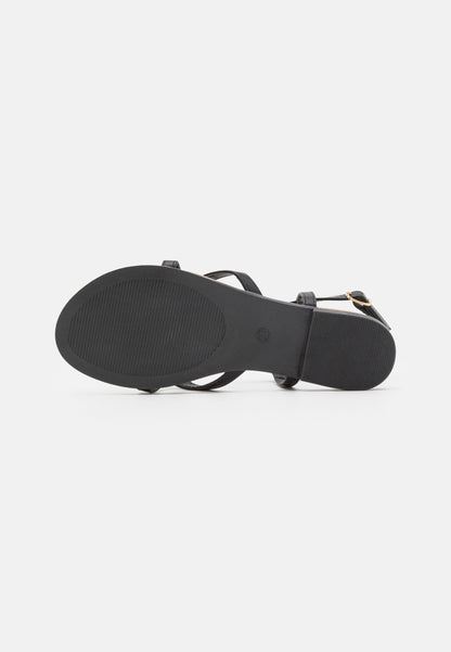 Anna Field T-Bar Sandals - Black