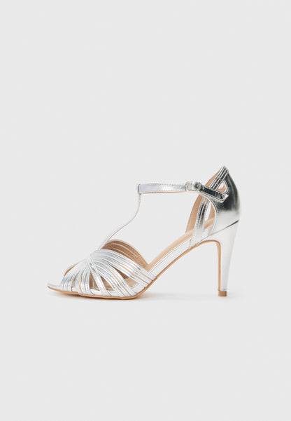 Anna Field High Heeled Sandals - Dark Green