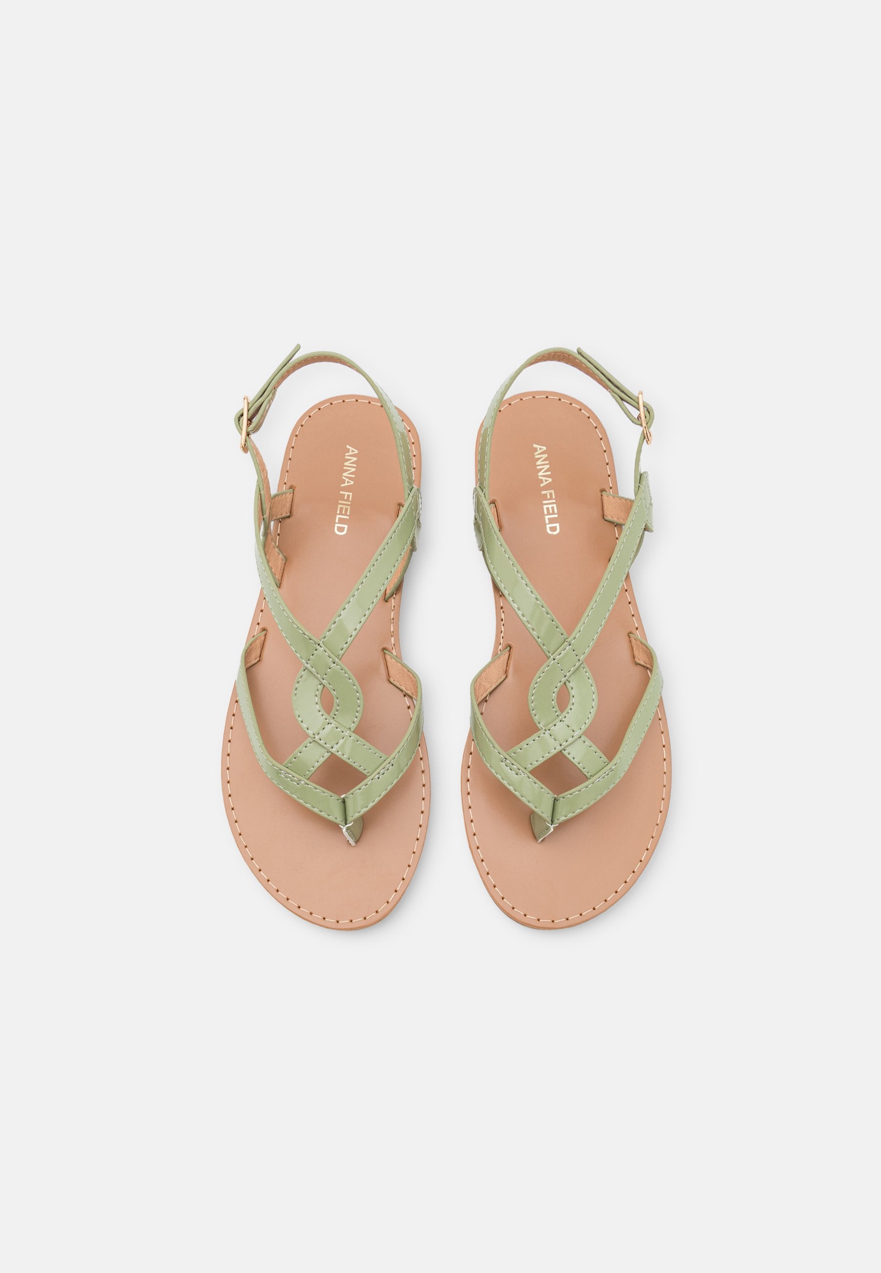 Anna Field T-Bar Sandals - Mint