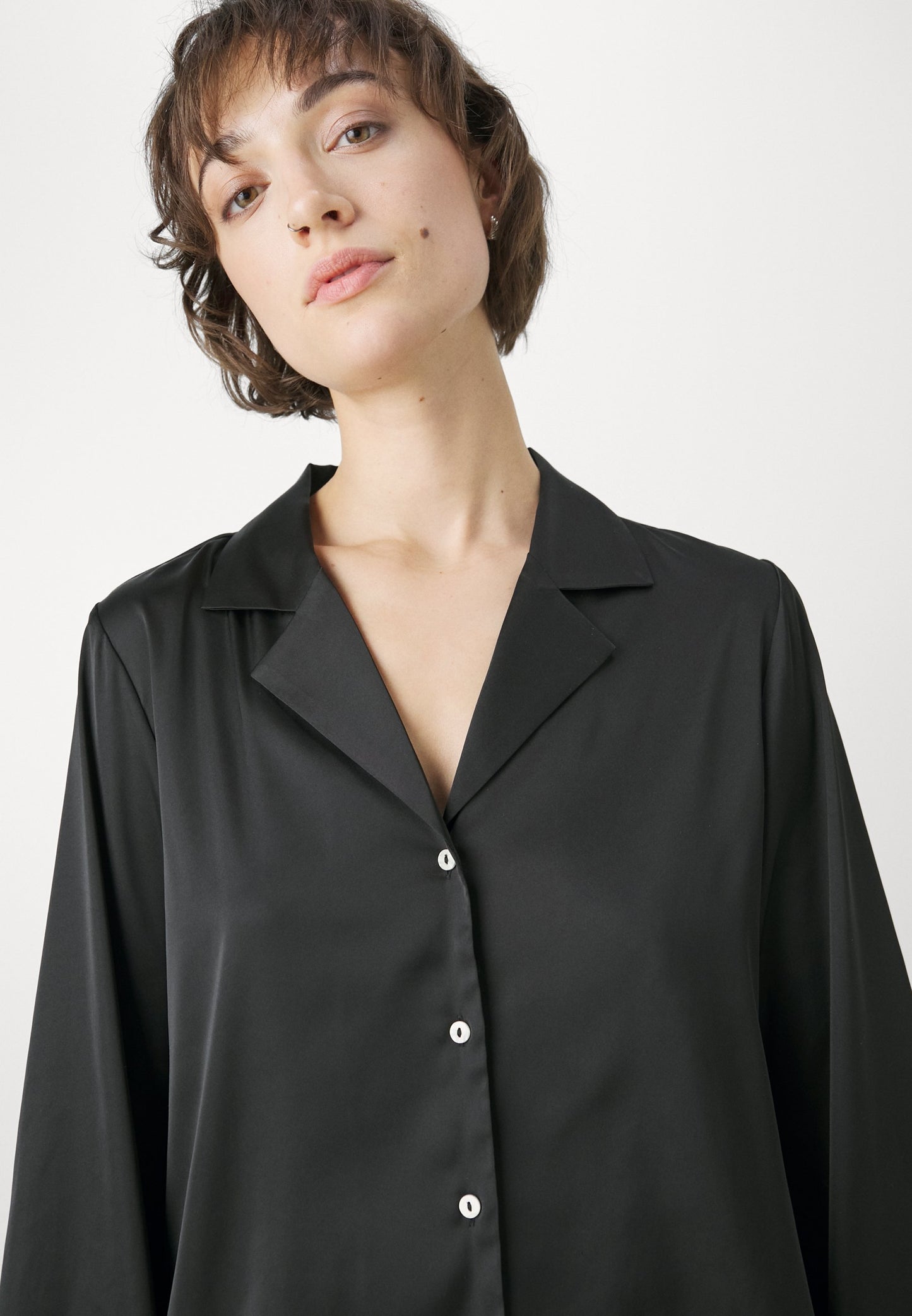 Anna Field WIDE LEG - Pyjama Set - Black