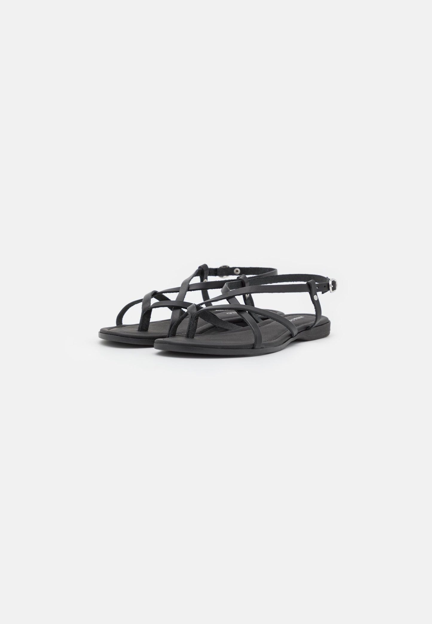 Anna Field Leather- T-Bar Sandals - Black
