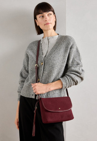 Anna Field FLEABANE - Cross Body Bag - Bordeaux