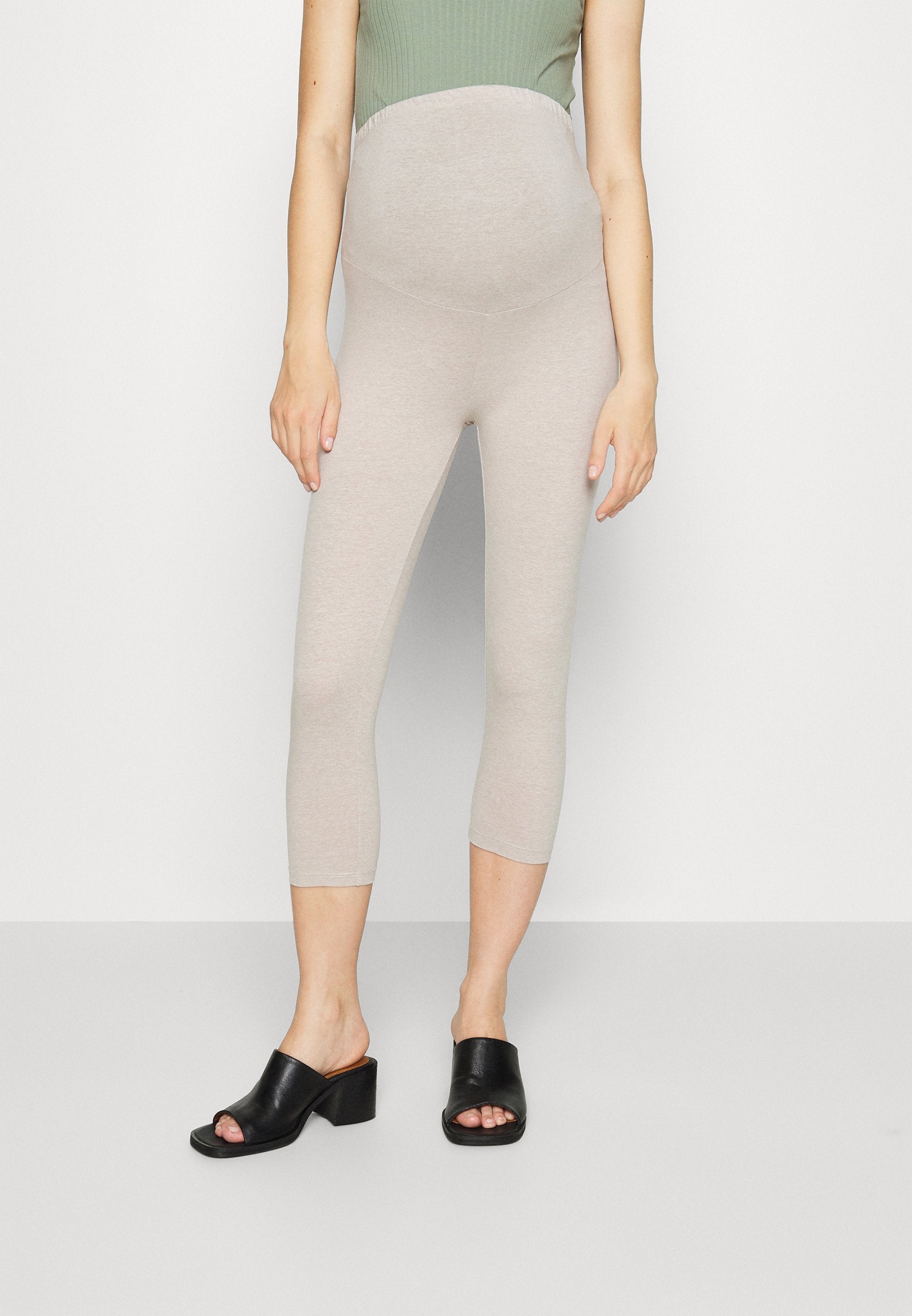  3 Pack - Leggings - Black /Mottled Beige/Mottled Dark Grey