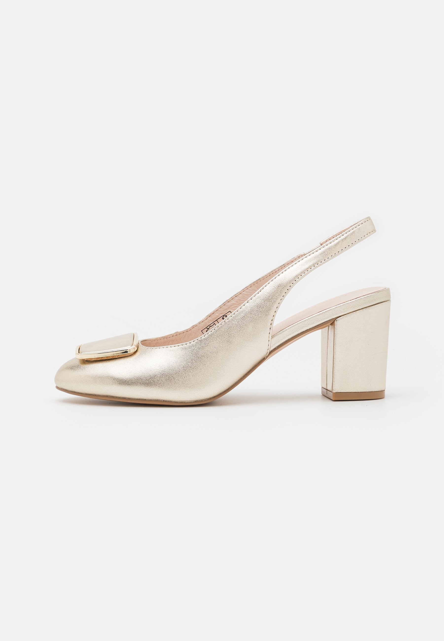 Anna Field Leather - Classic Heels - Gold