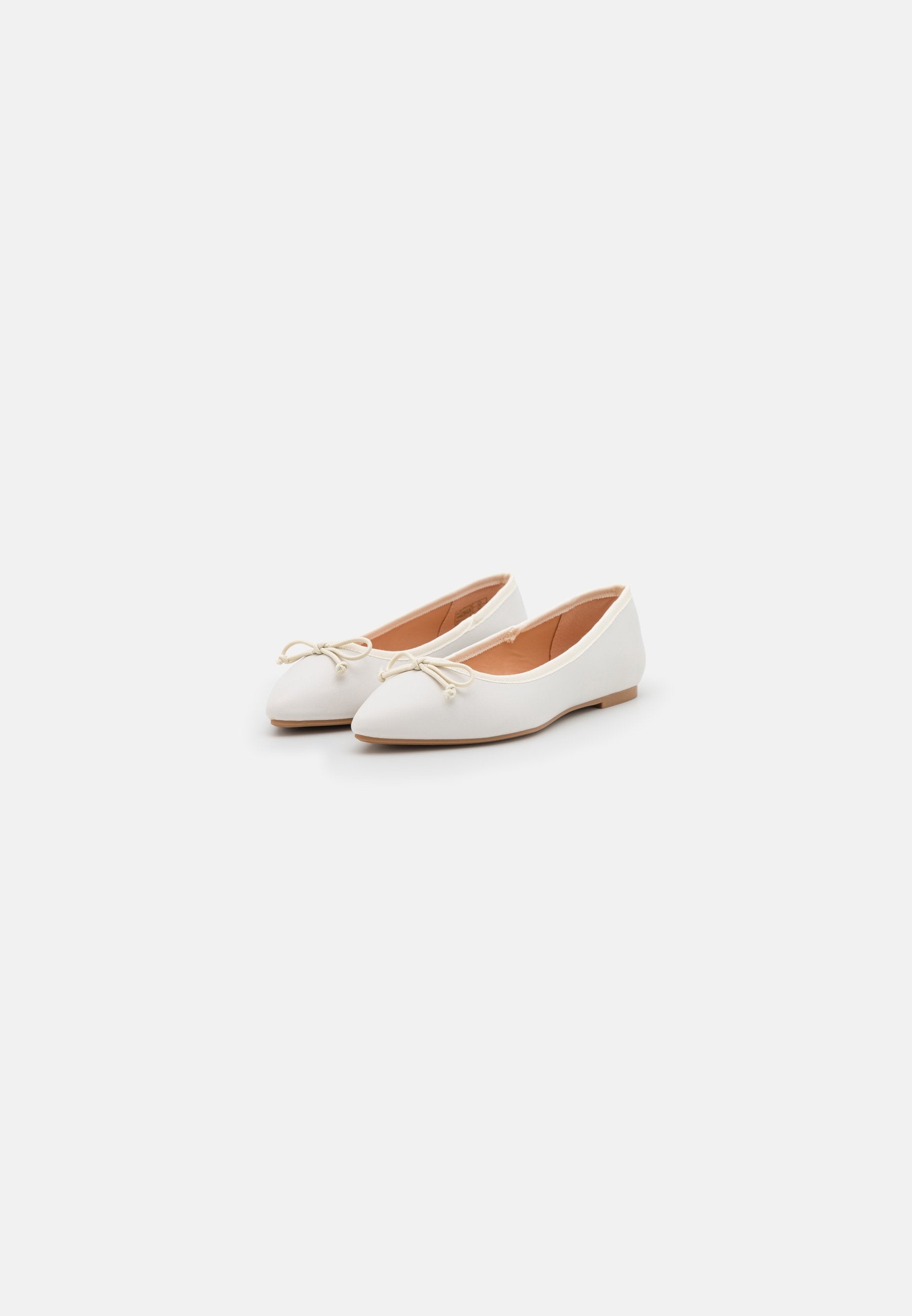 Anna Field Ballet Pumps - White