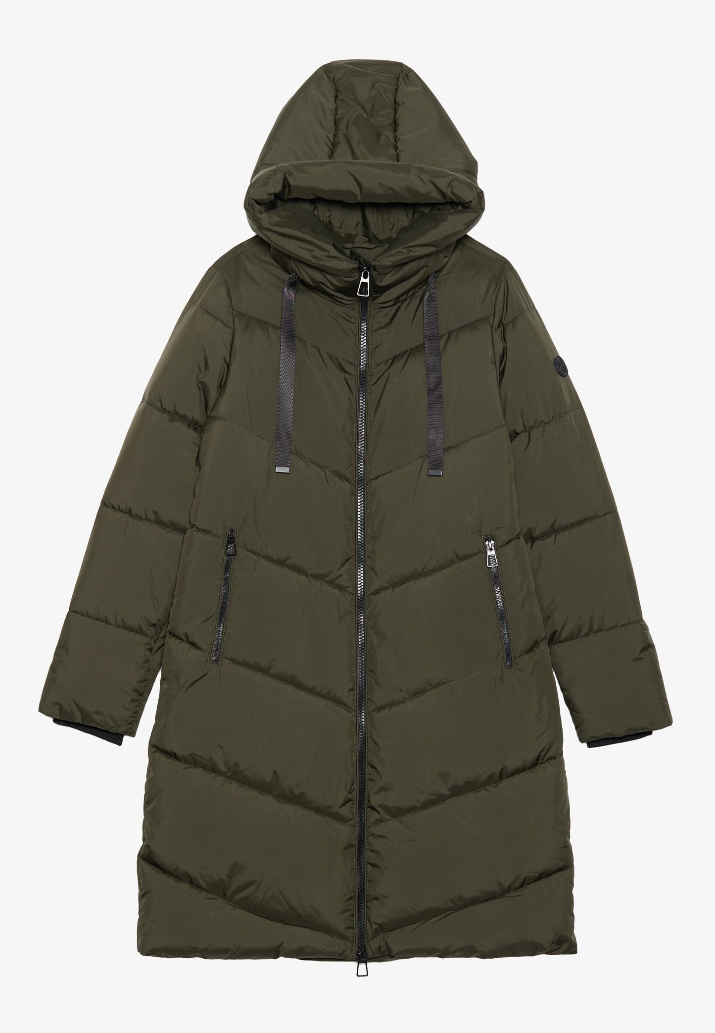 Anna Field CONTRAST - Winter Coat - Dark Green