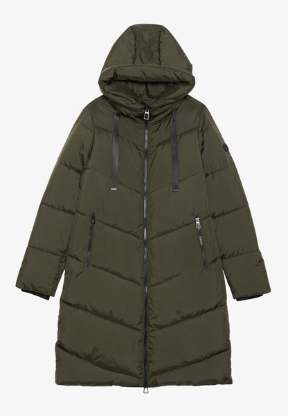 Anna Field CONTRAST - Winter Coat - Light Blue